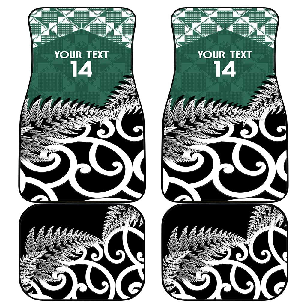 New Zealand South Africa Rugby Car Mats Springboks Kente All Black Maori Together - Aussie Hoodie
