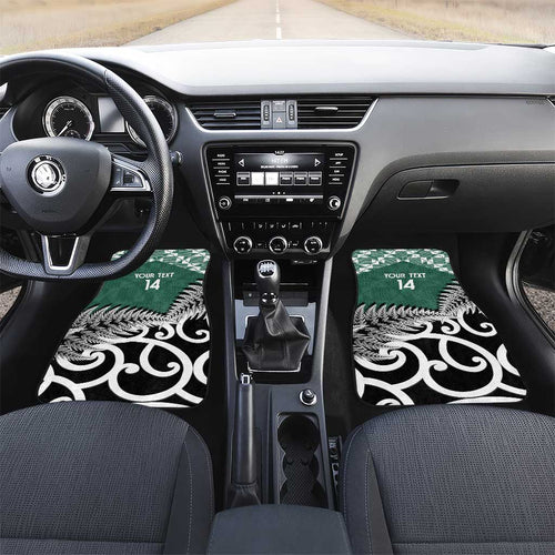 New Zealand South Africa Rugby Car Mats Springboks Kente All Black Maori Together - Aussie Hoodie