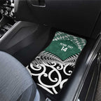 New Zealand South Africa Rugby Car Mats Springboks Kente All Black Maori Together - Aussie Hoodie