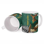 New Zealand South Africa Rugby Ceramic Mug Springboks Kente All Black Maori Together - Aussie Hoodie