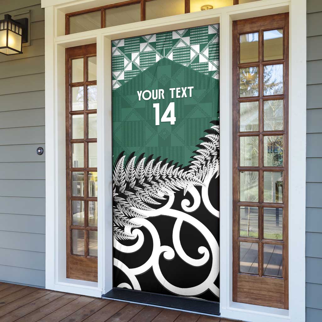 New Zealand South Africa Rugby Door Cover Springboks Kente All Black Maori Together - Aussie Hoodie