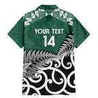 New Zealand South Africa Rugby Custom Family Matching Mermaid Dress and Hawaiian Shirt Springboks Kente All Black Maori Together - Aussie Hoodie