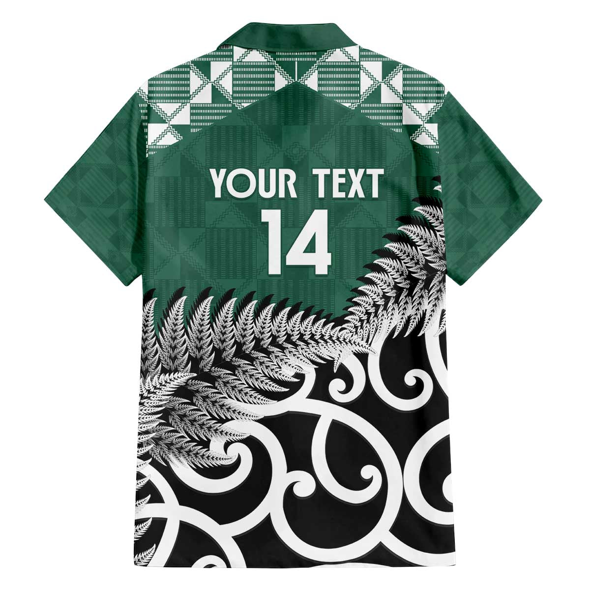 New Zealand South Africa Rugby Custom Family Matching Off The Shoulder Long Sleeve Dress and Hawaiian Shirt Springboks Kente All Black Maori Together - Aussie Hoodie