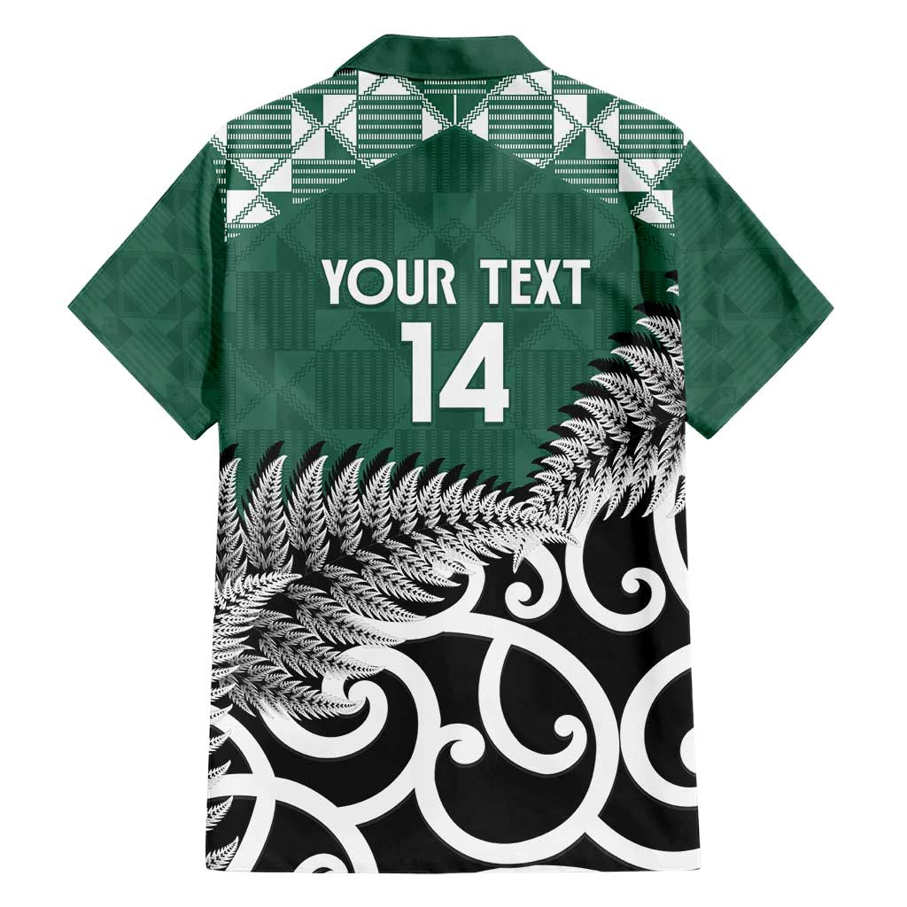 New Zealand South Africa Rugby Custom Family Matching Short Sleeve Bodycon Dress and Hawaiian Shirt Springboks Kente All Black Maori Together - Aussie Hoodie