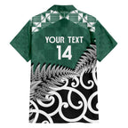 New Zealand South Africa Rugby Custom Hawaiian Shirt Springboks Kente All Black Maori Together - Aussie Hoodie