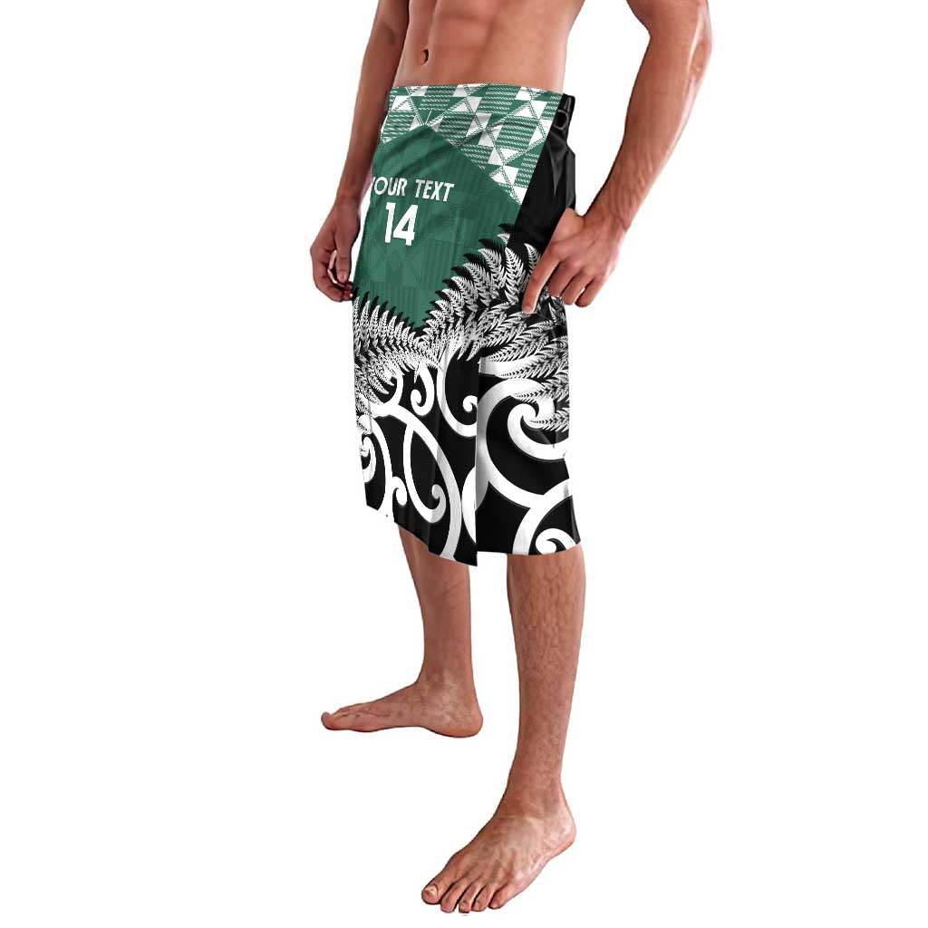 New Zealand South Africa Rugby Custom Lavalava Springboks Kente All Black Maori Together - Aussie Hoodie