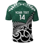 New Zealand South Africa Rugby Custom Polo Shirt Springboks Kente All Black Maori Together - Aussie Hoodie