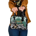 New Zealand South Africa Rugby Shoulder Handbag Springboks Kente All Black Maori Together - Aussie Hoodie