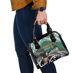 New Zealand South Africa Rugby Shoulder Handbag Springboks Kente All Black Maori Together - Aussie Hoodie