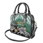 New Zealand South Africa Rugby Shoulder Handbag Springboks Kente All Black Maori Together - Aussie Hoodie