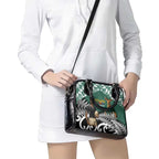 New Zealand South Africa Rugby Shoulder Handbag Springboks Kente All Black Maori Together - Aussie Hoodie