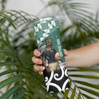 New Zealand South Africa Rugby Skinny Tumbler Springboks Kente All Black Maori Together - Aussie Hoodie