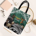 New Zealand South Africa Rugby Tote Bag Springboks Kente All Black Maori Together - Aussie Hoodie
