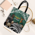 New Zealand South Africa Rugby Tote Bag Springboks Kente All Black Maori Together - Aussie Hoodie