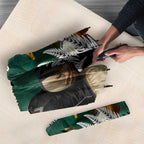 New Zealand South Africa Rugby Umbrella Springboks Kente All Black Maori Together - Aussie Hoodie