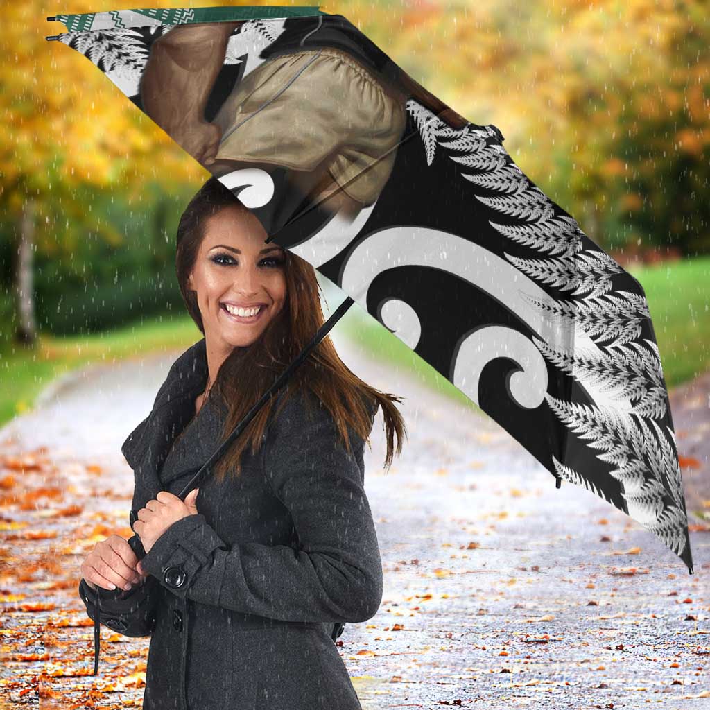 New Zealand South Africa Rugby Umbrella Springboks Kente All Black Maori Together - Aussie Hoodie