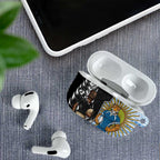 New Zealand Argentina Rugby AirPods Case 2025 Los Pumas All Black Together - Aussie Hoodie