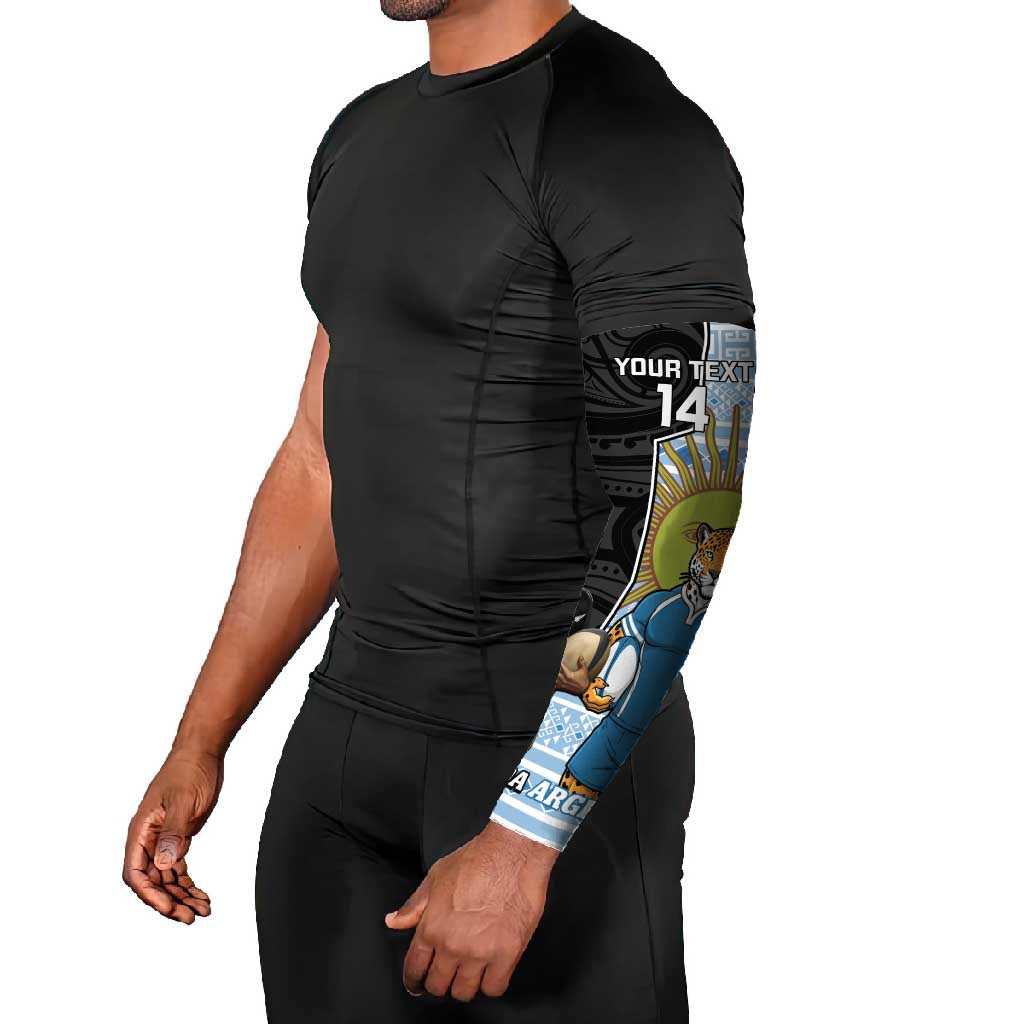 New Zealand Argentina Rugby Arm Sleeves 2025 Los Pumas All Black Together - Aussie Hoodie