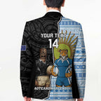 New Zealand Argentina Rugby Custom Blazer 2025 Los Pumas All Black Together - Aussie Hoodie