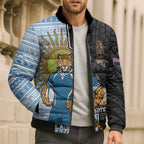 New Zealand Argentina Rugby Custom Bomber Puffer Jacket 2025 Los Pumas All Black Together - Aussie Hoodie