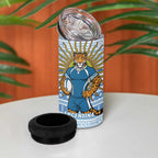 New Zealand Argentina Rugby 4 in 1 Can Cooler Tumbler 2025 Los Pumas All Black Together - Aussie Hoodie