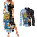 New Zealand Argentina Rugby Custom Couples Matching Summer Maxi Dress and Long Sleeve Button Shirt 2025 Los Pumas All Black Together - Aussie Hoodie