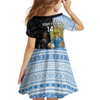 New Zealand Argentina Rugby Custom Family Matching Summer Maxi Dress and Hawaiian Shirt 2025 Los Pumas All Black Together - Aussie Hoodie