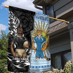 New Zealand Argentina Rugby Garden Flag 2025 Los Pumas All Black Together - Aussie Hoodie