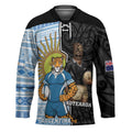 New Zealand Argentina Rugby Custom Hockey Jersey 2025 Los Pumas All Black Together - Aussie Hoodie