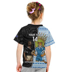 New Zealand Argentina Rugby Custom Kid T Shirt 2025 Los Pumas All Black Together - Aussie Hoodie