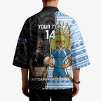 New Zealand Argentina Rugby Custom Kimono 2025 Los Pumas All Black Together - Aussie Hoodie