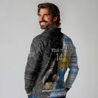 New Zealand Argentina Rugby Custom Long Sleeve Polo Shirt 2025 Los Pumas All Black Together - Aussie Hoodie