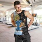 New Zealand Argentina Rugby Custom Men Tank Top 2025 Los Pumas All Black Together - Aussie Hoodie