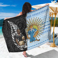 New Zealand Argentina Rugby Sarong 2025 Los Pumas All Black Together - Aussie Hoodie