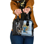 New Zealand Argentina Rugby Shoulder Handbag 2025 Los Pumas All Black Together - Aussie Hoodie