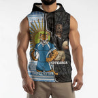 New Zealand Argentina Rugby Custom Sleeveless Hoodie 2025 Los Pumas All Black Together - Aussie Hoodie