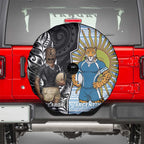 New Zealand Argentina Rugby Spare Tire Cover 2025 Los Pumas All Black Together - Aussie Hoodie