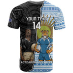 New Zealand Argentina Rugby Custom T Shirt 2025 Los Pumas All Black Together - Aussie Hoodie