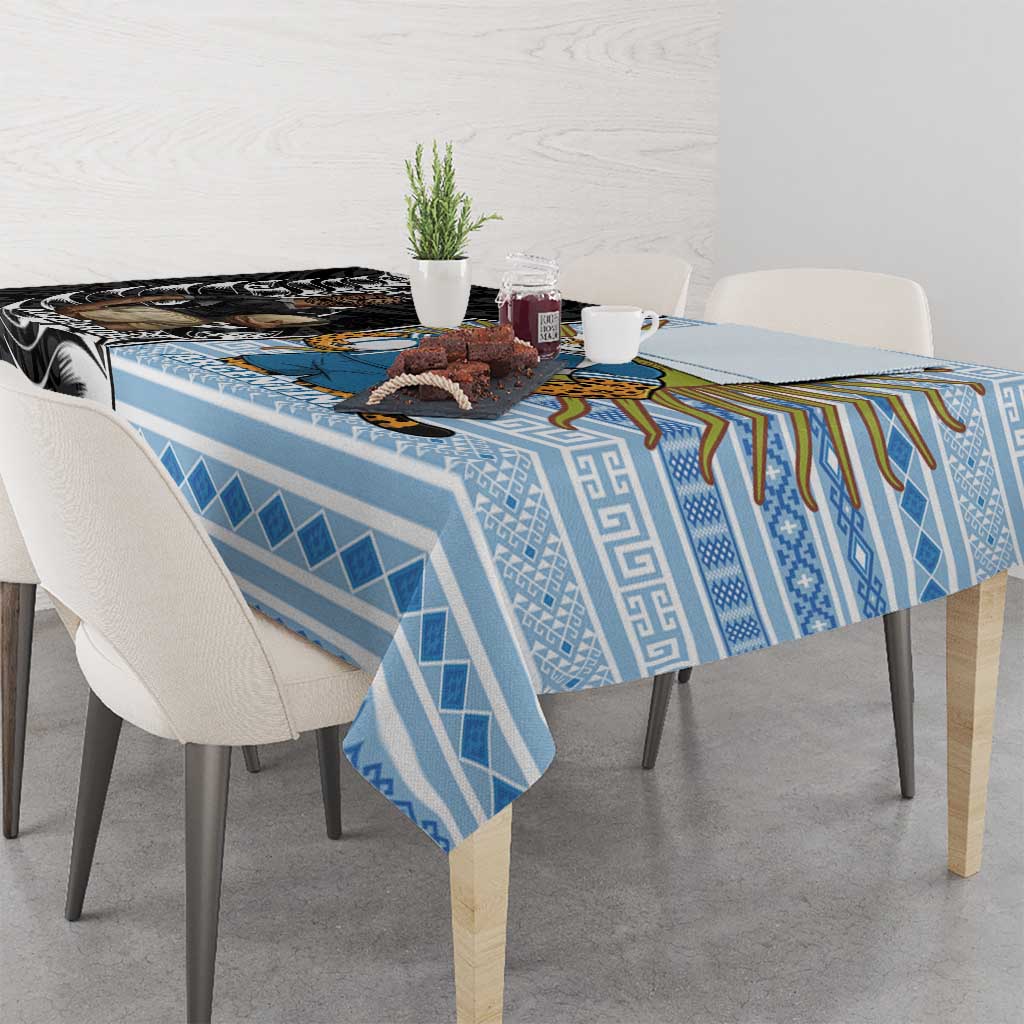 New Zealand Argentina Rugby Tablecloth 2025 Los Pumas All Black Together - Aussie Hoodie