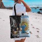 New Zealand Argentina Rugby Tote Bag 2025 Los Pumas All Black Together - Aussie Hoodie