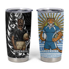 New Zealand Argentina Rugby Tumbler Cup 2025 Los Pumas All Black Together - Aussie Hoodie