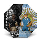 New Zealand Argentina Rugby Umbrella 2025 Los Pumas All Black Together - Aussie Hoodie