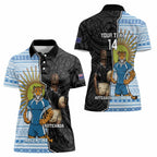 New Zealand Argentina Rugby Custom Women Polo Shirt 2025 Los Pumas All Black Together - Aussie Hoodie