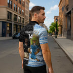 New Zealand Argentina Rugby Custom Zipper Polo Shirt 2025 Los Pumas All Black Together - Aussie Hoodie