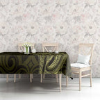 New Zealand Skull Darts Tablecloth Aotearoa Maori Chest Tattoo Stylized Gold - Aussie Hoodie