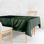 New Zealand Skull Darts Tablecloth Aotearoa Maori Chest Tattoo Stylized Green - Aussie Hoodie