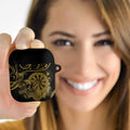New Zealand Darts AirPods Case Skull In Dart We Trust Maori Pattern - Aussie Hoodie