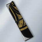 New Zealand Darts Auto Sun Shade Skull In Dart We Trust Maori Pattern - Aussie Hoodie