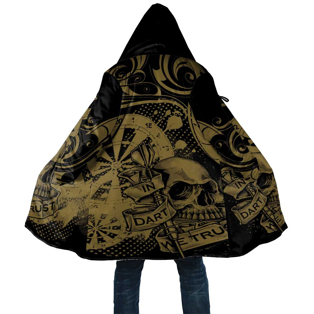 New Zealand Darts Cloak Skull In Dart We Trust Maori Pattern - Aussie Hoodie