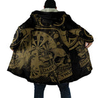New Zealand Darts Cloak Skull In Dart We Trust Maori Pattern - Aussie Hoodie